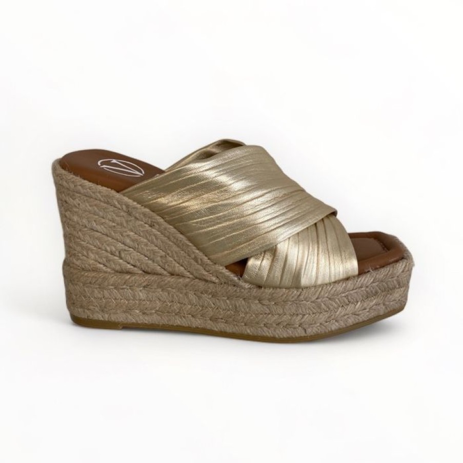 VIGUERA Viguera Gold Espadrille | Sandals