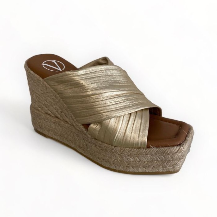 VIGUERA Viguera Gold Espadrille | Sandals