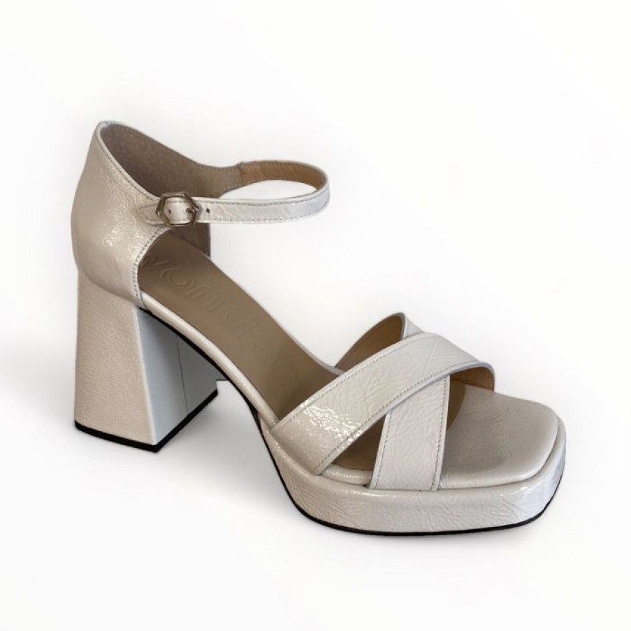 Wonders Wonders Julia White Platform Sandal | Sandals