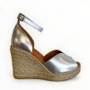 Wonders Wonders Silver Espadrille Sandal | Sandals