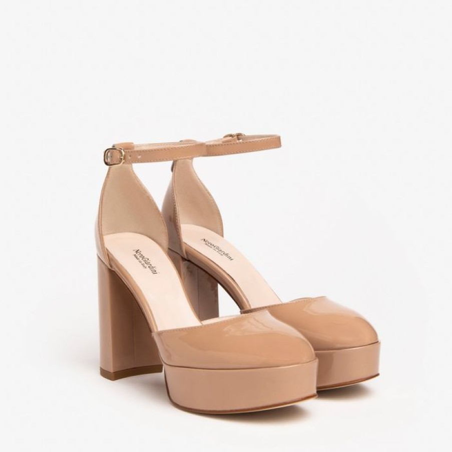 NeroGiardini Nerogiardini Nude Platform Shoes | High Heels