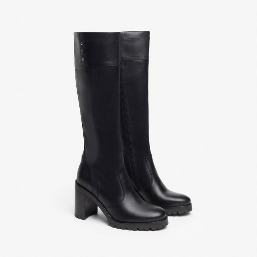 NeroGiardini Nerogiardini Black Knee High Boots | Knee High Boots