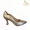 Marian Marian Gold Court Shoe | High Heels