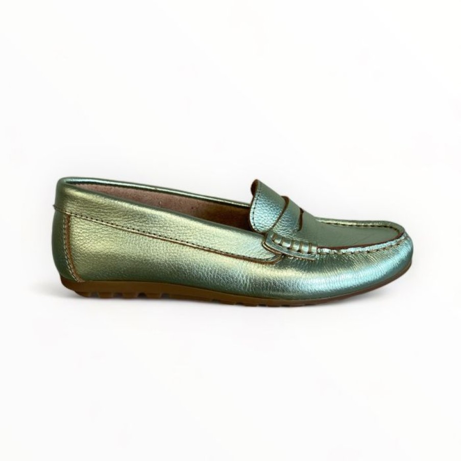 DChicas Dchicas Kiowa Marsella Verde Mocassin | Flats