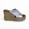 VIGUERA Viguera Silver Espadrille | Sandals