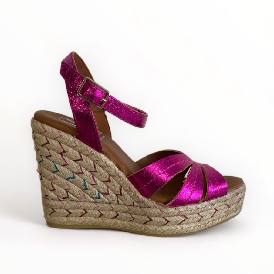 Viguera Viguera Metallic Espadrille Sandal | Sandals