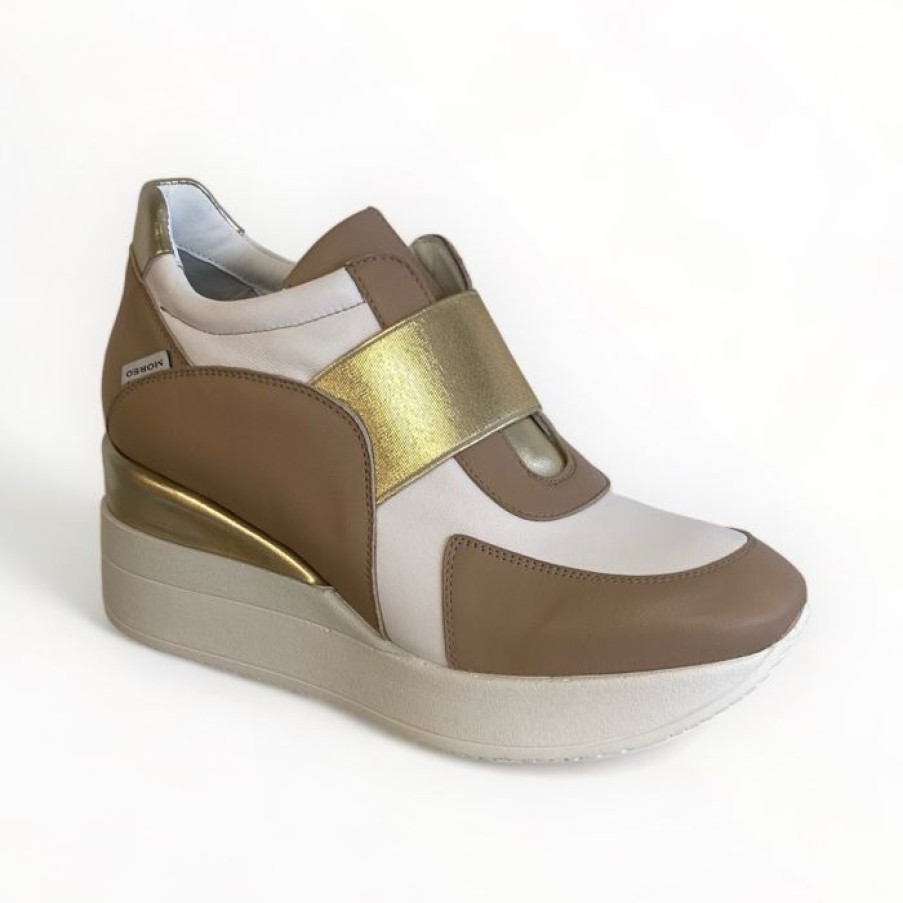 Marco Moreo Marco Moreo Gianni Beige Wedge Shoe | Wedges