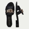 Hispanitas Hispanitas Lena Black Slider | Sandals