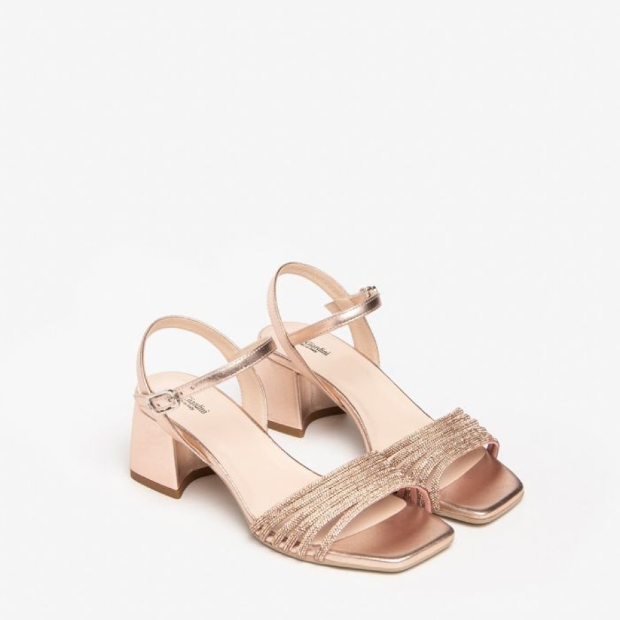 NeroGiardini Nerogiardini Rose Gold Sandal | Sandals