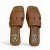 Viguera Viguera Tan Slider | Sandals