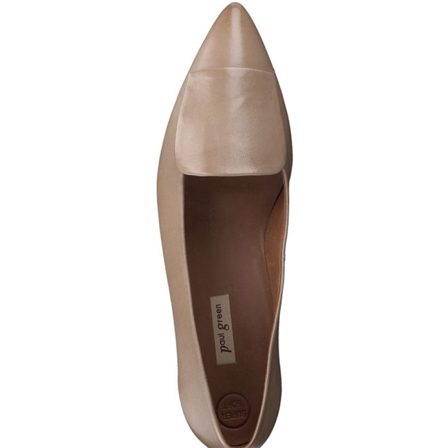 Paul Green Paul Green Taupe Ballerina Pump | Flats