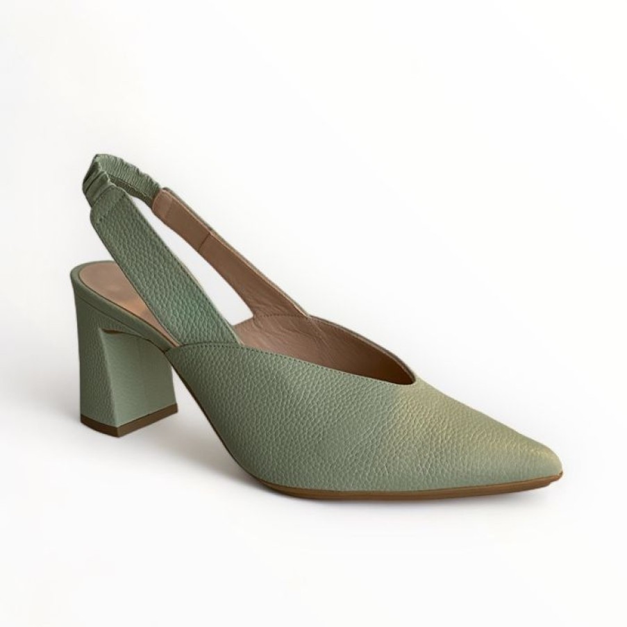 LODI Lodi Milanesa Green Slingback | High Heels