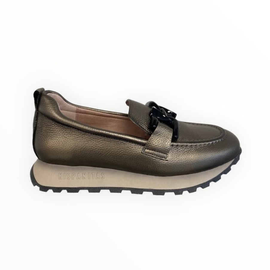 Hispanitas Hispanitas Loira Pewter Shoe | Flats