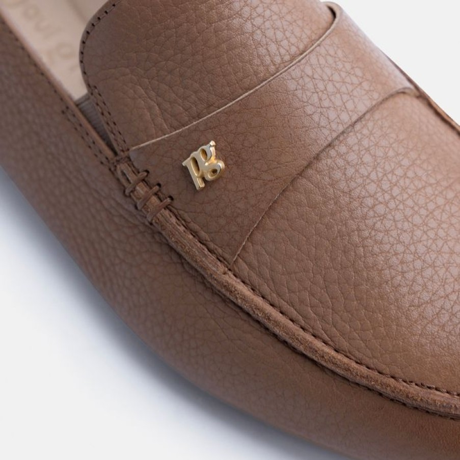 Paul Green Paul Green Tan Leather Loafer | Flats