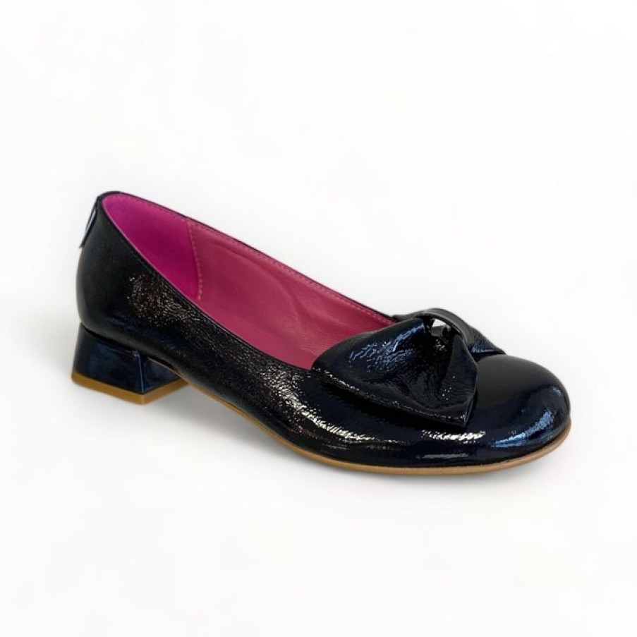 Marco Moreo Marco Moreo Navy Patent Pump | Flats