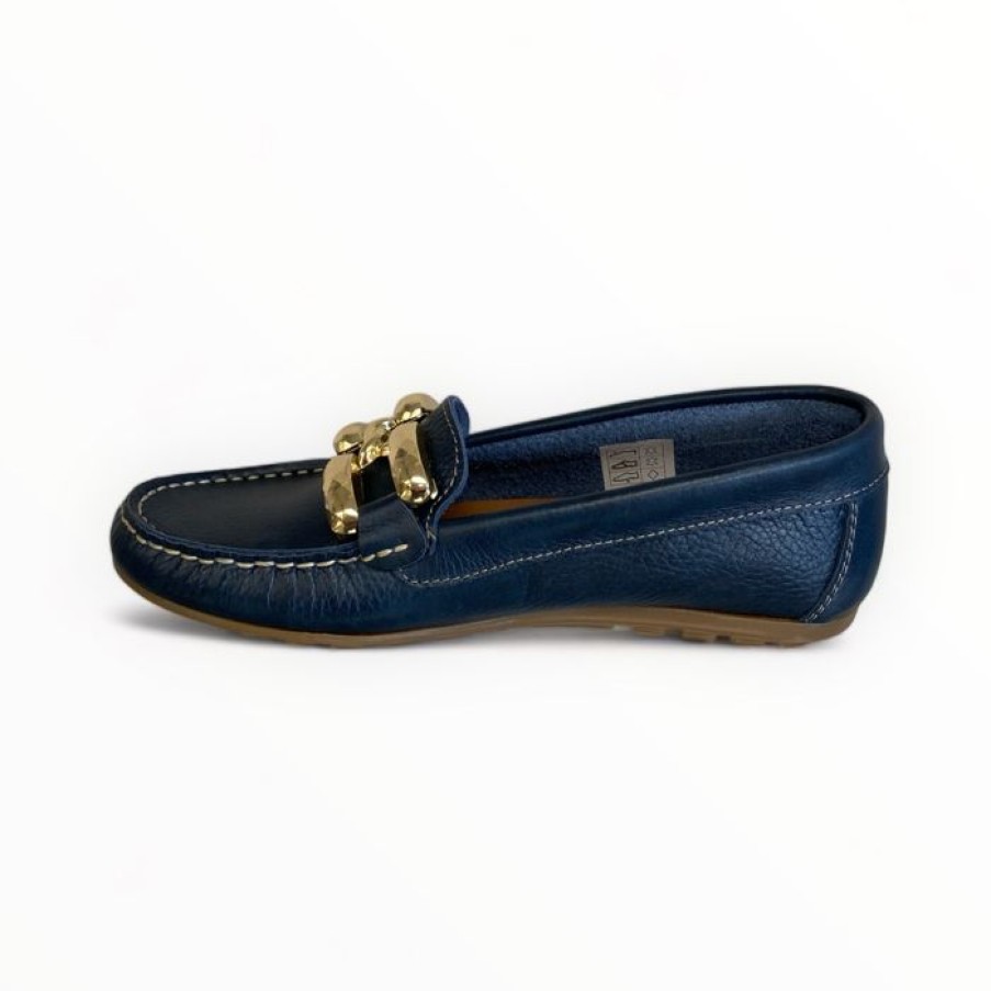 DChicas Dchicas Kiowa Navy Mocassin | Flats