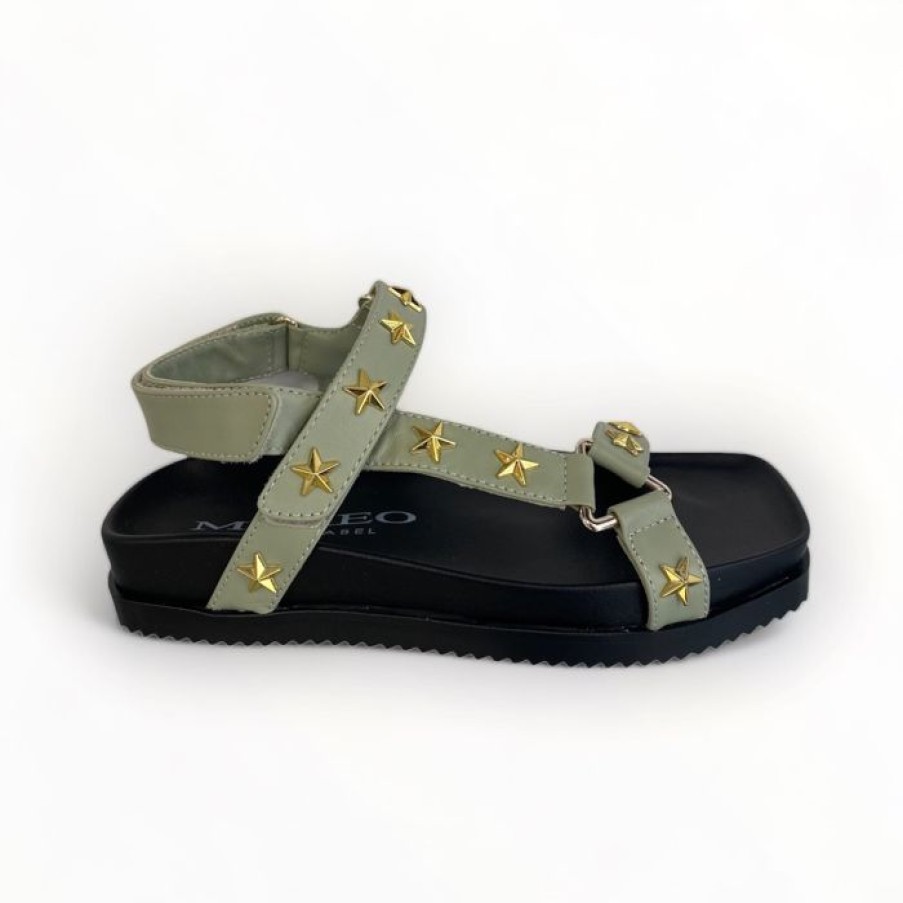 Marco Moreo Marco Moreo Green Sandal With Stars | Sandals