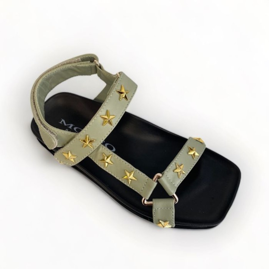 Marco Moreo Marco Moreo Green Sandal With Stars | Sandals