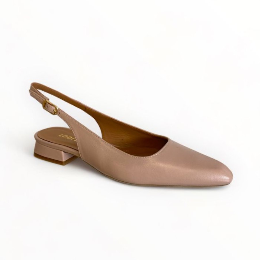 LODI Lodi Bro4880 Vegas Nude Slingback | Flats