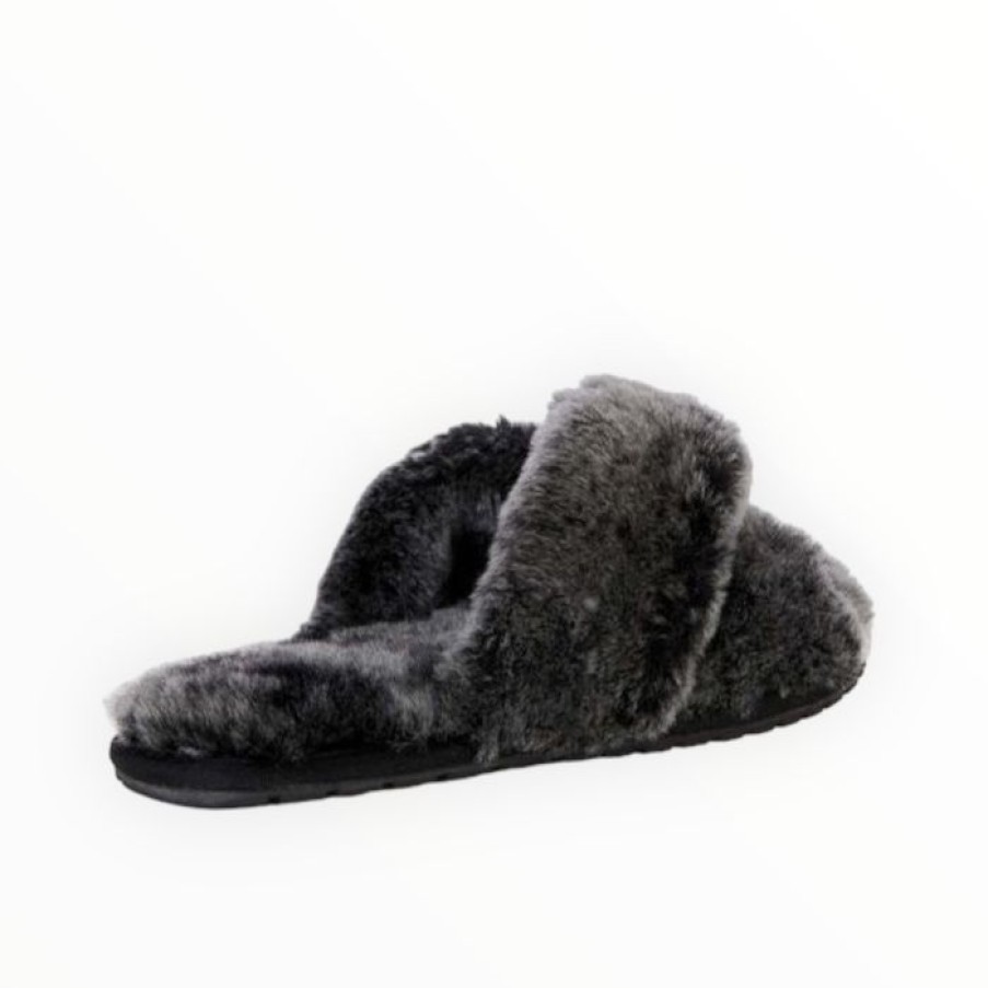 EMU Emu Mayberry Frost Black | Slippers ⋆ Featuretrshoes