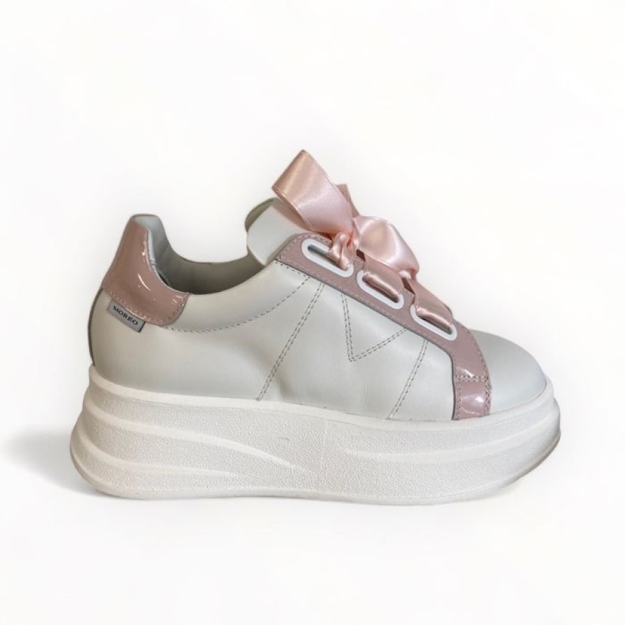 Marco Moreo Marco Moreo White And Pink Trainer | Trainers