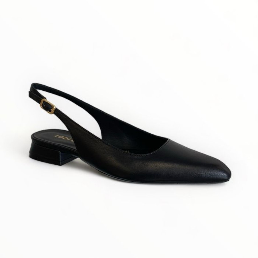 LODI Lodi Bro4880 Vegas Black Slingback | Flats