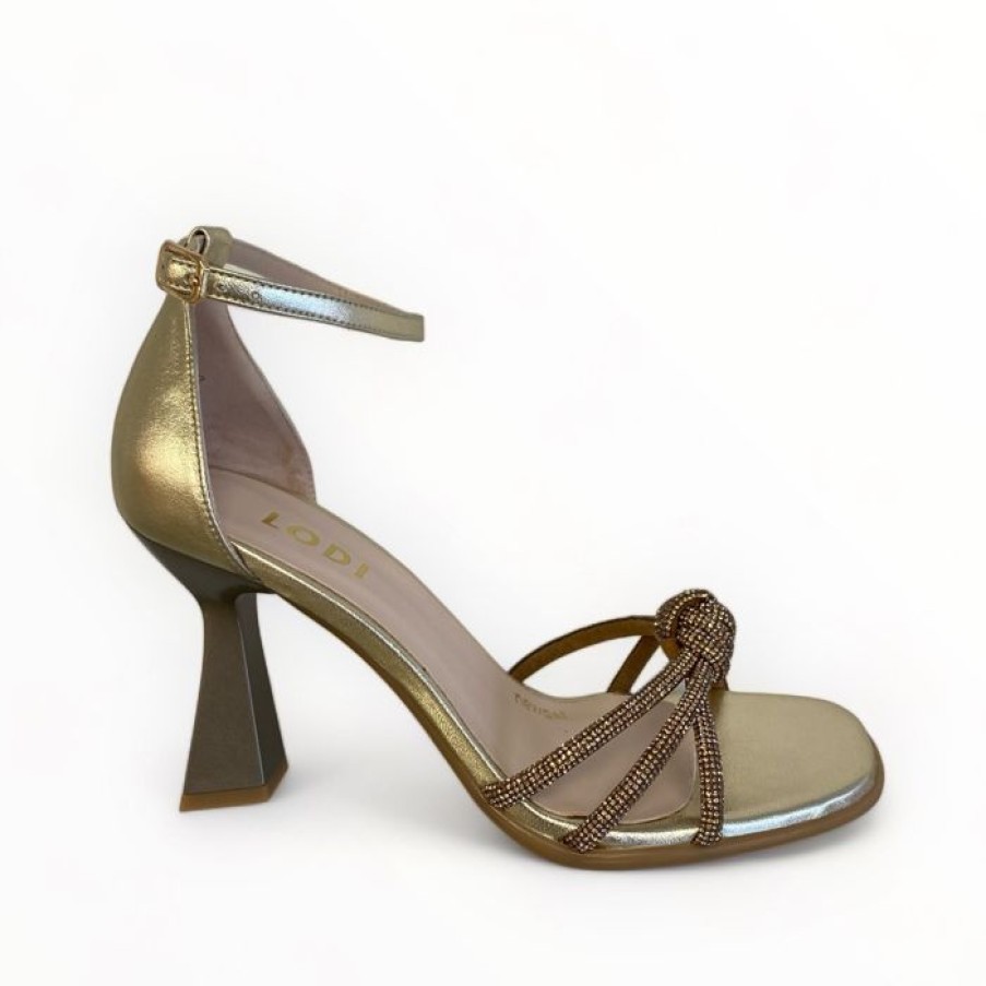 LODI Lodi Hibala Gold Sandal | High Heels