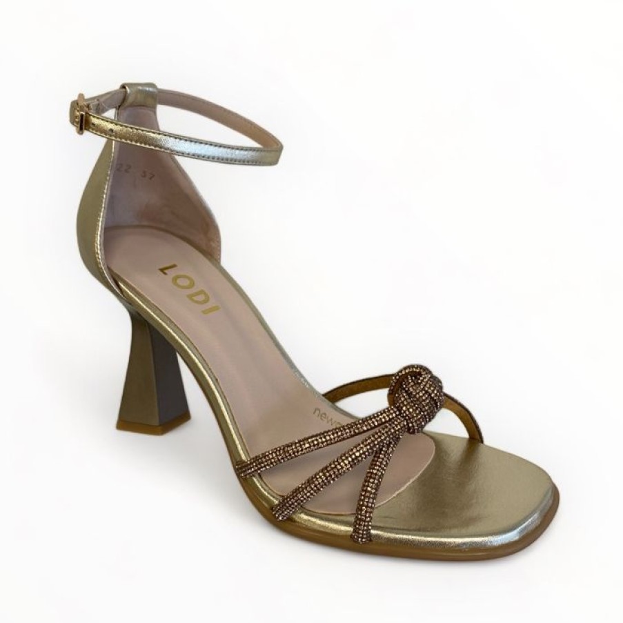 LODI Lodi Hibala Gold Sandal | High Heels