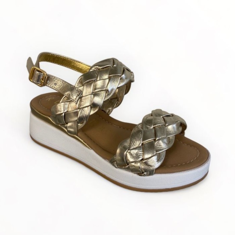 REPO Repo Gold Wedge Sandal | Sandals