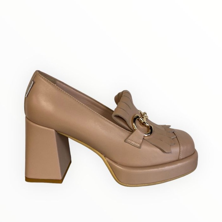 Marco Moreo Marco Moreo Beige Platform Shoe | High Heels