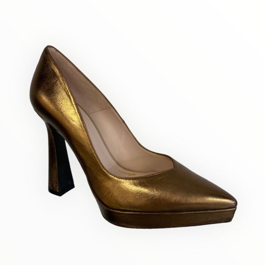 LODI Lodi Wanis Bronze Platform Shoe | High Heels