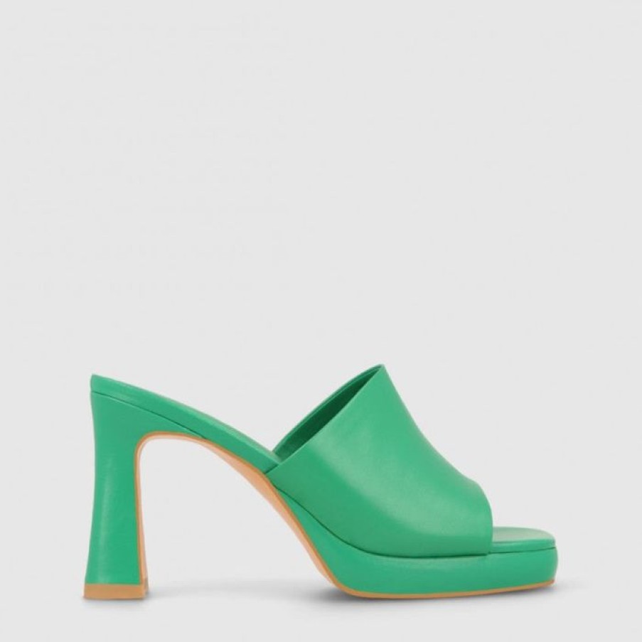 LODI Lodi Genia Mule In Green | Sandals