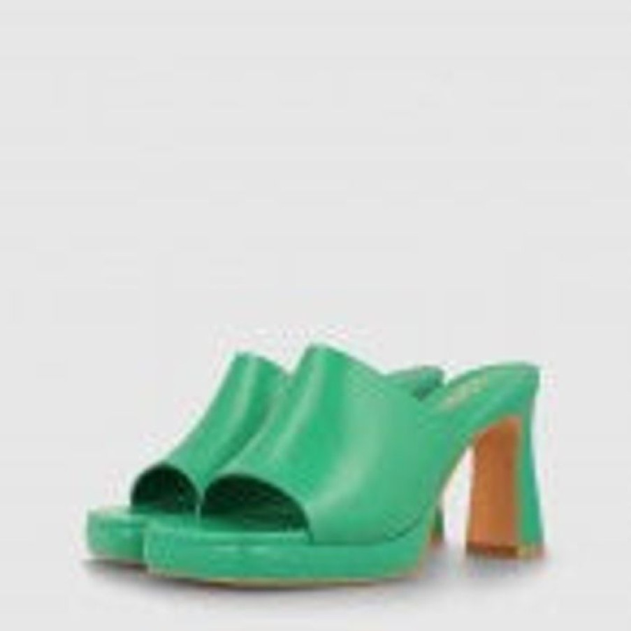 LODI Lodi Genia Mule In Green | Sandals