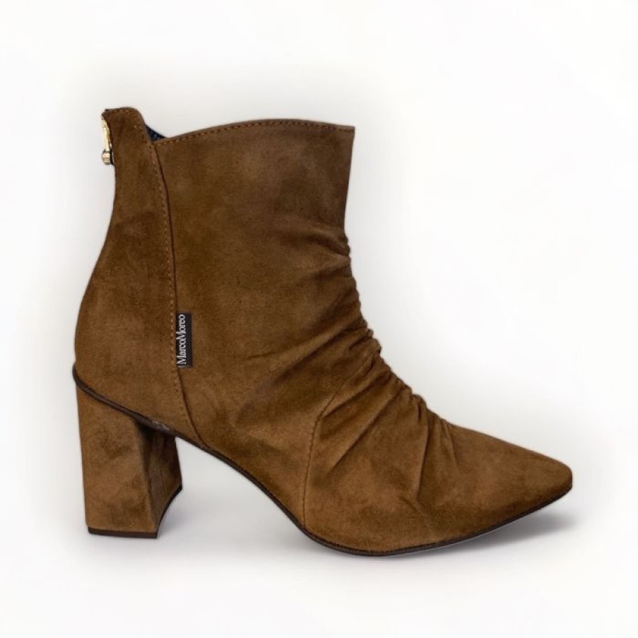 Marco Moreo Marco Moreo Marzia Tan Suede Ankle Boot | Ankle Boots