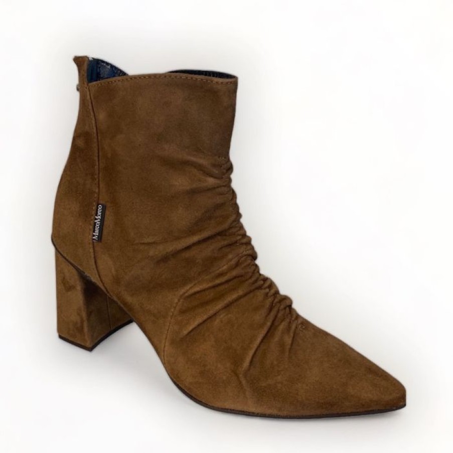 Marco Moreo Marco Moreo Marzia Tan Suede Ankle Boot | Ankle Boots