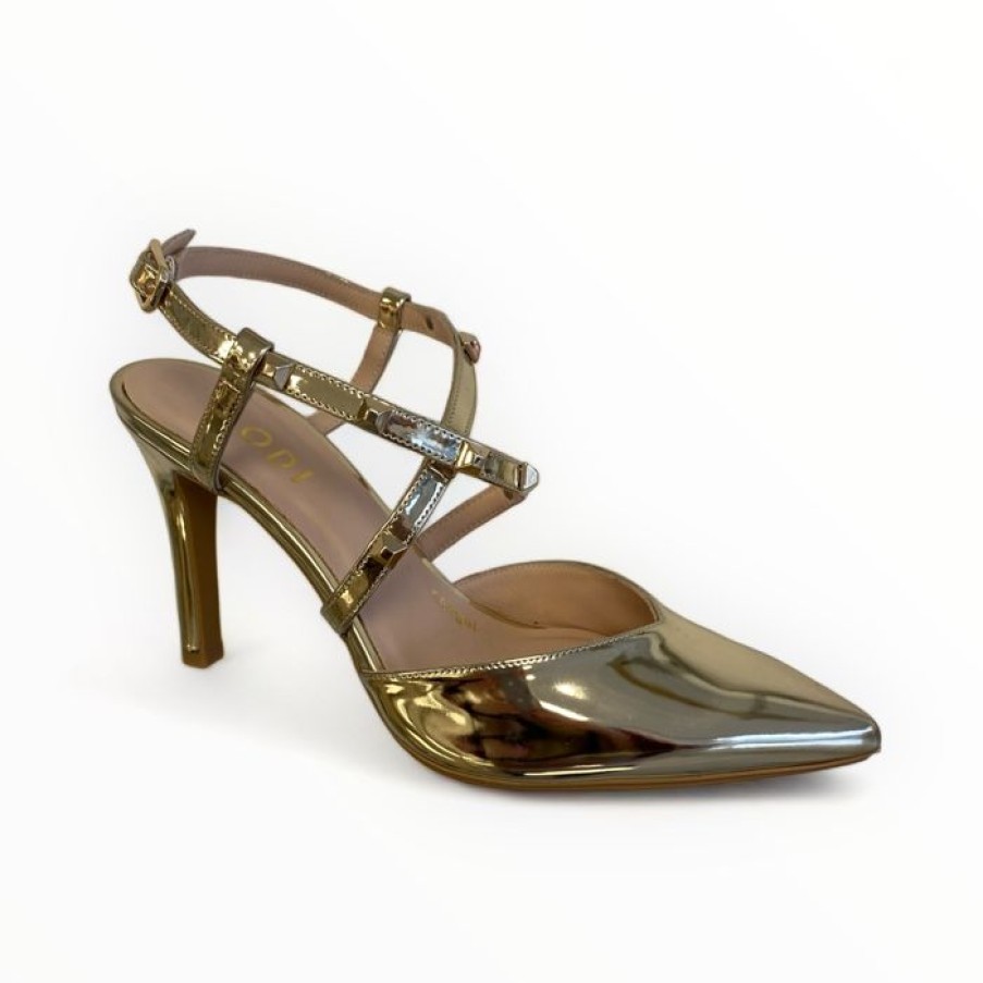 LODI Lodi Rasiun Gold Heel | High Heels