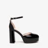 NeroGiardini Nerogiardini Black Patent Leather Platform Shoes | High Heels