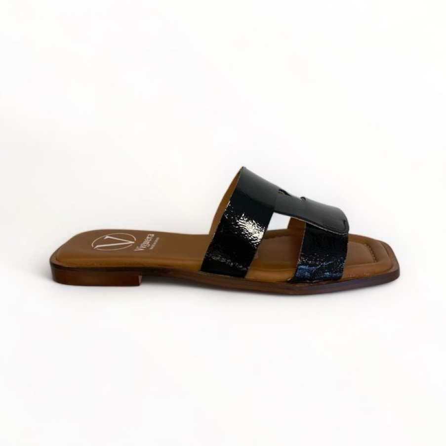 Viguera Viguera Black Slider | Flats