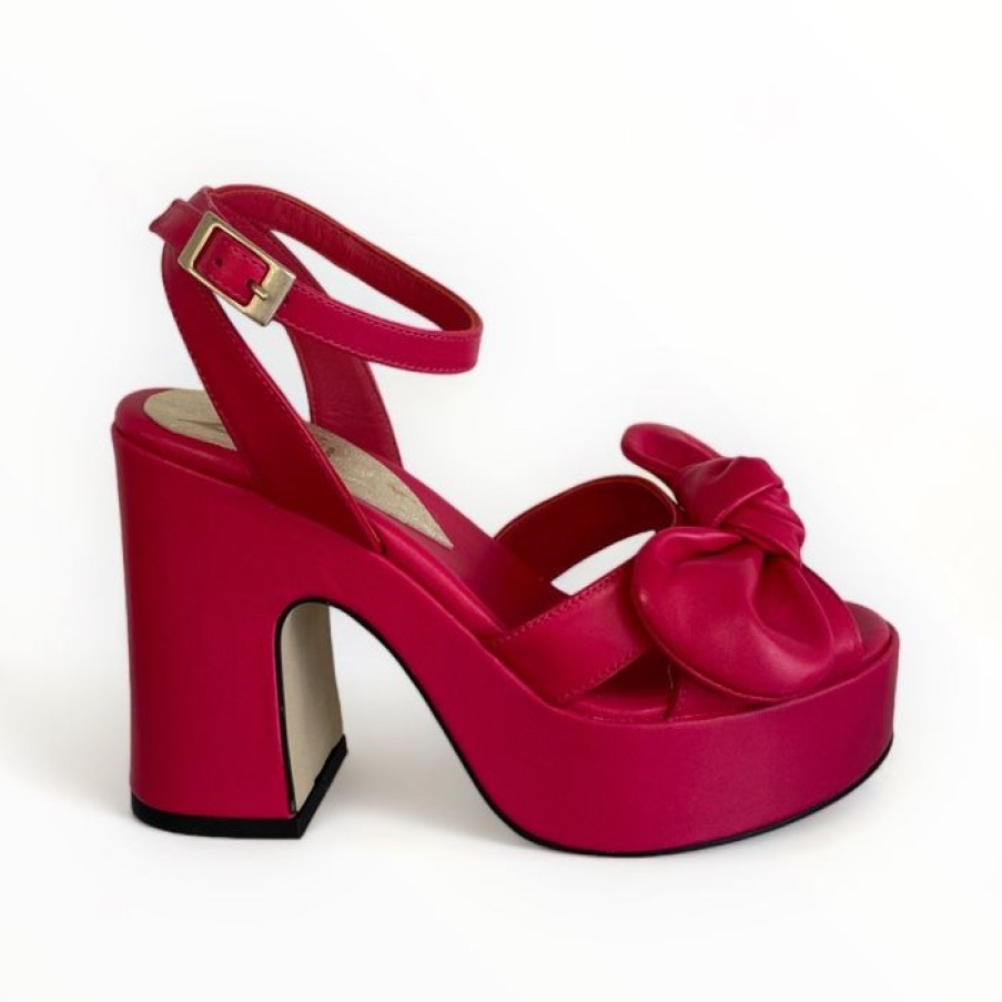 Marian Marian Pink Platform Sandal | High Heels