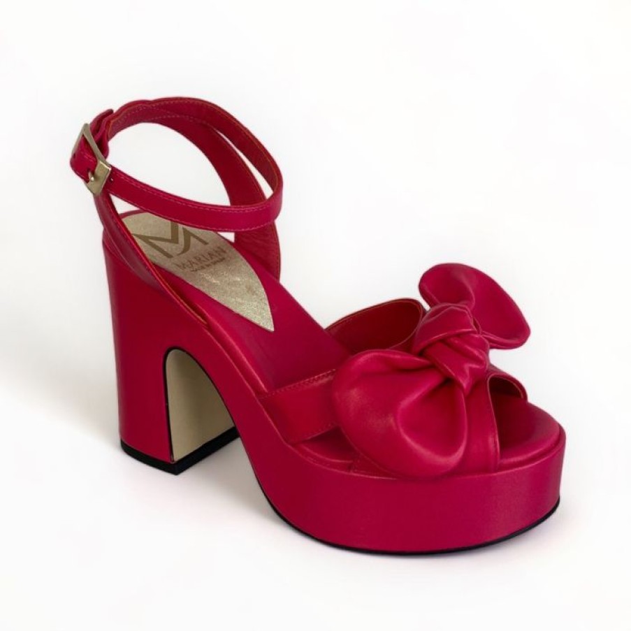 Marian Marian Pink Platform Sandal | High Heels