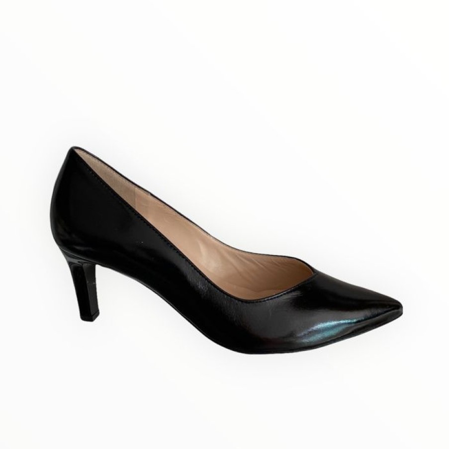 Hogl Hogl Black Leather Shoe | High Heels