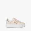 NeroGiardini Nerogiardini Beige Leather Trainer | Trainers