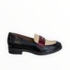 Wonders Wonders Robin Black & Cream Loafer | Flats