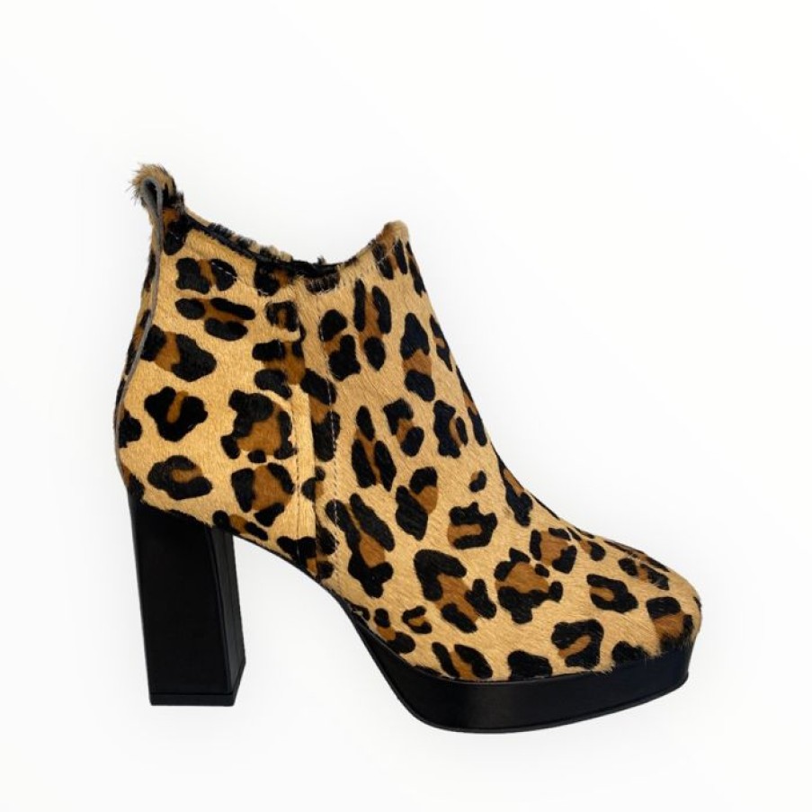 Marian Marian Print Platform Boot | Ankle Boots