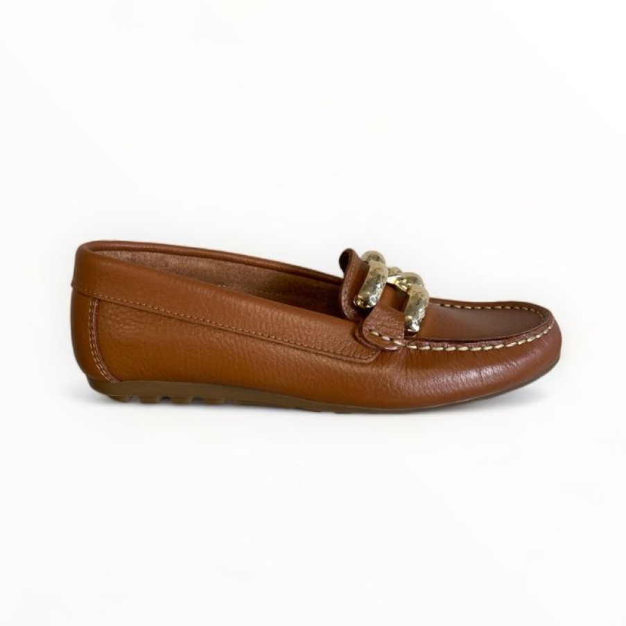 DChicas Dchicas Kiowa Tan Mocassin | Flats