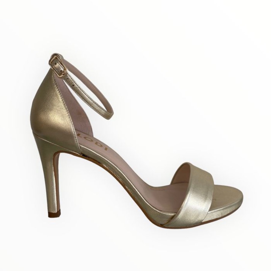 LODI Lodi Igor-X Cosmos Gold Sandal | High Heels