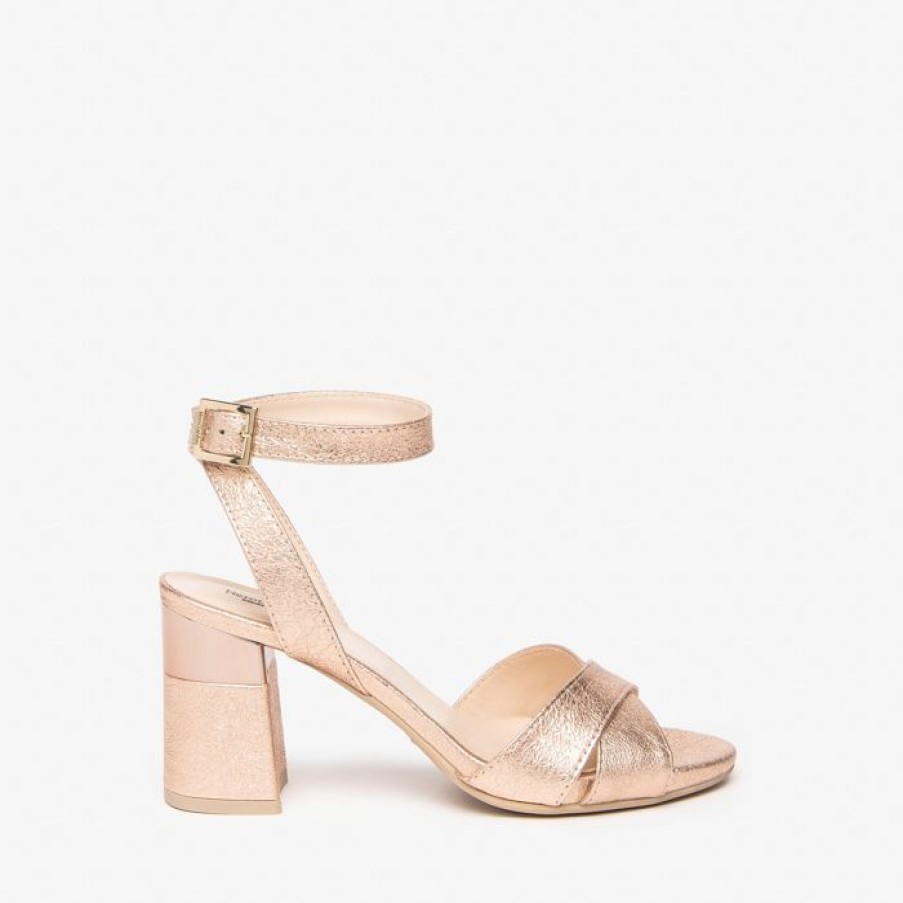 NeroGiardini Nerogiardini Rose Gold Sandal | Sandals