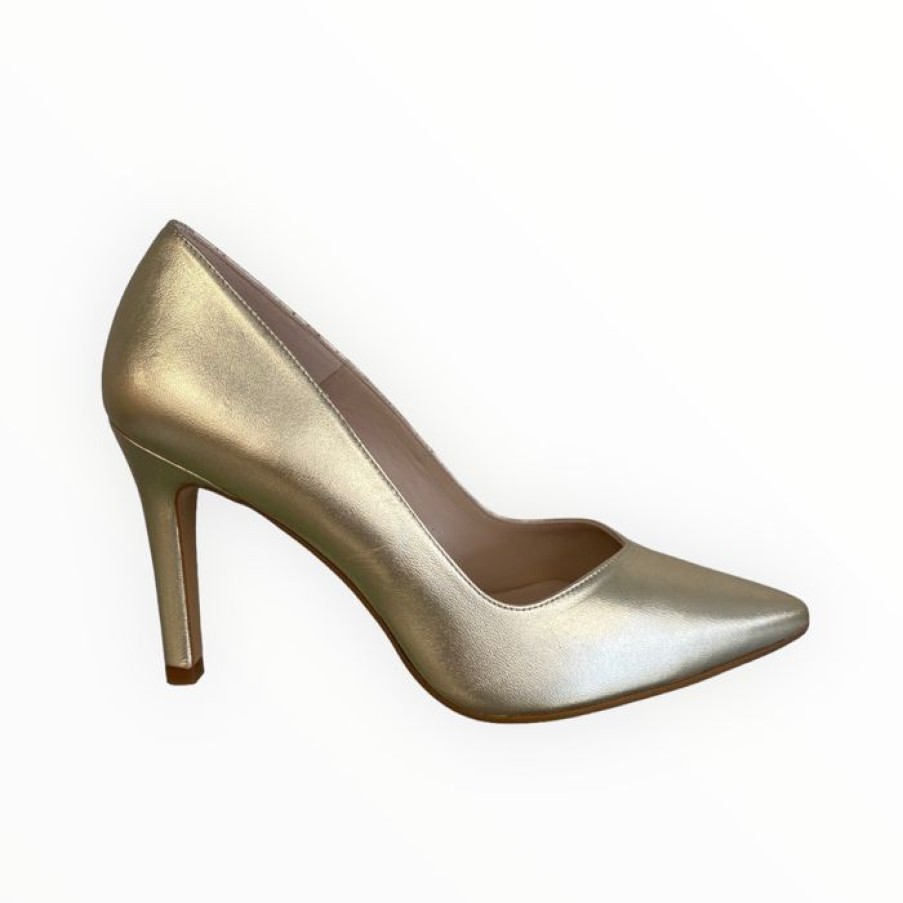 LODI Lodi Rabot Gold Shoe | High Heels