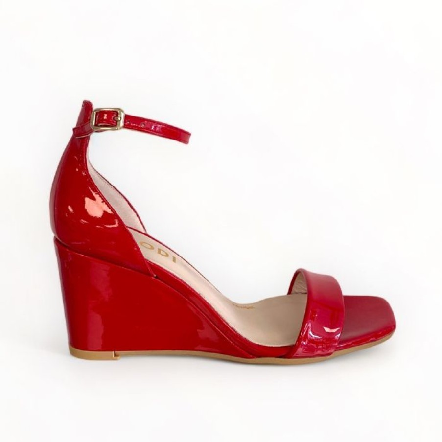 LODI Lodi Lismer Red Wedge Sandal | Wedges