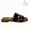 VIGUERA Viguera Black Slider | Flats